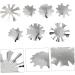 POPETPOP Nail Art Tool Scraper Tool 7.3x7.3cm Silver - Buy Online on SooperMarket.com