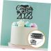 HOMSFOU 24 Pcs Graduation Cake Decorating Graduation Decorations Graduation Cap Cupcake Topper Class a Customs Graduation Party Cake Decorations Phd Cake Picks Ornament Paper Cup - Buy Online on SooperMarket.com