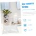 FRCOLOR Foldable Travel Bag Set - 6pcs Clear Airport Liquid Bags Transparent Travel Accessories 53x48cm - Ideal for International Travel - Buy Online on SooperMarket.com