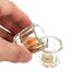 Kalolary 2 Pcs Mini Dappen Dish Set for Nail Acrylic Powder - Glass Crystal Cup with Stainless Steel Lid for Nail Art Manicure - Buy Online on SooperMarket.com
