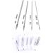 100Pcs Sterile Body Piercing Needles - 12G 14G 16G 18G for Ear & Nose Piercings - International Shipping Available - Buy Online on SooperMarket.com
