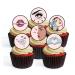 24 Aesthetic Nurse Cupcake Toppers Aesthetic Practitioner Theme Edible Premium Thickness SWEETENED Vanilla Wafer Discs Cake Decorations