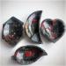 Balance Natural Blood Stone Crystal Bowl Carved Heart Rough Stone Ashtray Gemstone Moon Dish Home Decor Lucky Stone Raw stones and minerals PEIQIYIN - Buy Online on SooperMarket.com