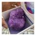 Crystal Amazing Stone Green Purple Aura Angel Quartz Crystal Titanium Bismuth Silicon Cluster Rainbows Natural Stones and Minerals Raw Stones and Minerals FUZEGRDLI