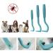 Wacnune 3Pcs Tick Remover Tool Painlessly Tick for Dogs Cats and Humans Pets Blue - Buy Online on SooperMarket.com