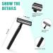 50 Pack Twin Blade Disposable Razors for Men & Women - Stainless Steel Travel Shaving Razors with Safety Cap for Sensitive Skin - Buy Online on SooperMarket.com