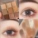 Lovelycat 9 Colors Glitter Eyeshadow Makeup Palette Matte High Pigmented Colorful Creamy Texture Eye Shadow Powder Natural Waterproof Long Lasting Eyeshadow Powder Cosmetics (gold) - Buy Online on SooperMarket.com