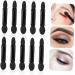 PLAFOPE 200 Pcs Eyeshadow Black Eyeshadow Eyeshadow Brush Kit Black Brush Eyeshadow - Buy Online on SooperMarket.com