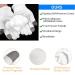 NTRUXZP Moisturizing Gloves 2 Pairs Touch Screen Cotton Gloves Overnight Heal Eczema Sleep Lotion Hands Spa Treatments Repair Rough Cracked Dry Cracked Skin - Buy Online on SooperMarket.com
