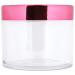 Beauticom 2 oz./ 60 Grams/ 60 ML Thick Wall Round Clear Plastic LEAK-PROOF Jars Container with ROSE GOLD Lids for Cosmetic  Lip Balm  Creams  Lotions  Liquids (12 Jars  Rose Gold) 12 Jars Rose Gold - Buy Online on SooperMarket.com