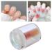 Professional Nail Art Stamper - Silicon Stamp Tool for Home Salon | Transparent Clear Nail Art Kit with Plates for French Smile Line - Buy Online on SooperMarket.com