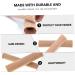 Plafope 2pcs Gel Finger Toe Cover - Silicone Thumb Protector Bandages for Finger Support and Wound Healing - Flesh Color - Buy Online on SooperMarket.com