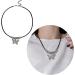 Oralgo Butterfly Necklace - Adjustable Ethnic Collarbone Chain for Women | Fashionable Jewelry International Shipping - Buy Online on SooperMarket.com