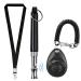 Ultrasonic Dog Whistle for Recall Stop Barking Professional Dog Training Clicker Set Adjustable Frequencies Lanyard Included