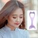 KALLORY Mascara Brush Eyelash Tool Pink Makeup Mascara Applicator Eyelash Makeup Aids Sticker Girl Eyelashes Violet - Buy Online on SooperMarket.com