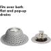 OXO Good Grips Silicone Shower & Tub Drain Protector & Mr Muscle Drain Unblocker Sink & Drain Cleaner Heavy Duty Drain Gel 2 x 500 ml - Buy Online on SooperMarket.com