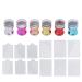 6-Piece Silicone Nail Art Stamping Kit with 12 Circuit Boards - DIY Gel Stamps for Creative Manicure & Nail Decoration - Buy Online on SooperMarket.com