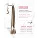 REECHO DIY Braid Ponytail Extension - Long Straight Synthetic Hairpiece - Ash Brown with Sandy Blonde Highlights - Buy Online on SooperMarket.com