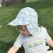 LACOFIA Baby Sun Protection Beach Hat for Toddler | Adjustable Flap Cap | Kids Summer Visor Cap 6-18 Months | Super Soft and Comfortable | A-Sunny - Buy Online on SooperMarket.com