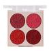 High pigmented lips cosmetic lipstick palette holiday gift Classic bright color lips pallet lipstick lip gloss lipstick 1 g (1 Pack) # 02