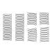 3 Set Twist Hair Clip Comb Fashionable Waterproof Elastic Anti Proof Metal Wire Hair Comb