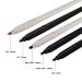 10pcs Disposable Microblading Manual Pen with 18 U Blades - Permanent Makeup 0.2MM Needles and Caps - Buy Online on SooperMarket.com