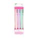 Brushworks Precision Eyebrow Razors Pastel Colors Pack of 3