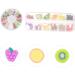 Gogogmee 24 Boxes Fruit Slice DIY Manicure Fruit Nail Slices Beads for Bracelets Fruit Stickers Cellphone Craft Slice Fruit Slices Nail Sticker Manicure Tips Slices Candy Decor Bangle Shine - Buy Online on SooperMarket.com