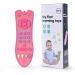 Wahksr Baby toy remote control baby remote control toys learning fun remote control activation music and learning content baby toys from 12 months old (pink)