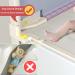 KCRET Toddler Bed Rail - Upgraded Safety Guardrail for Twin, Double, Full, Queen & King Mattress - Breathable Fabric - 78.730 Grey - Buy Online on SooperMarket.com