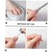 Gogogmee Manicure Hand Soak Bowl Nail Removal Bowls Nail Soak off Bowl Nail Tips Soak Bowl Manicure Bowl for Hand Nail Soak Bowl Manicure Soaking Bowl Manicure Wash Bowls Manicure Hand Bowl - Buy Online on SooperMarket.com