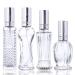H&D 4pcs Vintage Refillable Perfume Bottles Glass Empty Spray Bottle Wedding Lady Gifts