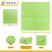HEKU 100 Light Green Napkins - 3-Layer 33x33cm Highly Absorbent Stylish & Practical 5-Pack for Events & Gastronomy - International Shipping Available - Buy Online on SooperMarket.com