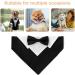 Dongker Dog Smoking Bandana Collar | Adjustable Wedding & Halloween Costumes for Small Medium Large Dogs | International Shipping - Buy Online on SooperMarket.com