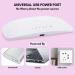 Makartt 8W LED Mini Nail Lamp | UV Nail Dryer with Timer and USB | Gel Nail Polish Light for Travel | White - Buy Online on SooperMarket.com