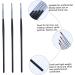 HAPINARY 5pcs Fine Eyeliner Brush Eyeliner Lip Mask Brush Cosmetic Lip Brush Gel Eyeliner Lip Gloss Fiber - Buy Online on SooperMarket.com