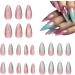 Lnhgh Artificial Nails - Ombre False Nails Cat Eye Almond Fake Press On Nails For Girl Salon 12 Sizes - Buy Online on SooperMarket.com