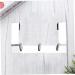 Baluue Towel Holder 3pcs Over Door Clothes Hanger Rack Over The Door hat Rack Over The Door Hook Coat Hanger Cloth Hook Coat Hooks - Buy Online on SooperMarket.com