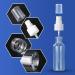 Symbah Small Spray bottle 50ml atomiser empty clear fine mist plastic Refillable spray bottles for Traveling Make-up Skincare Cleaning Liquids (3 PCS) with Funnel - Buy Online on SooperMarket.com