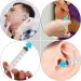 Ear Wax Removal Kit - Practical Home Ear Irrigation System with Flusher, Cleaner Syringe & Tips - Ideal for Adults & Salon Use - White - Buy Online on SooperMarket.com
