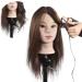 Adjustable Tailor Puppet Head for Hair Training - Real Hair Model for Weaving Coloring & Perm Lessons - Buy Online on SooperMarket.com