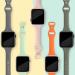 TSAAGAN 5 Pack Silicone Slim Bands for Apple Watch 38mm 42mm 40mm 44mm - Ultra-Thin Sport Strap for iWatch Series 8/7/SE/6/5/4/3/2/1 - Women Men Black/Milk Tea/White/Sand Pink/Smoke Violet - Buy Online on SooperMarket.com
