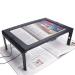 A4 Full-Page Rectangular 2.5X Magnifier Large Hands-Free Magnifying Glass LED Lighted Illuminated Foldable Desktop Portable for Elder Kids