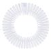 90s Zig Zag Circle Headbands for Women's Hair - 12 Pack (3 Colors) | Shop Now! - Buy Online on SooperMarket.com