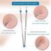 Ellolife 4-Pack Comedone Squeezer Set | Stainless Steel Blackhead Remover Kit for All Skin Types - Buy Online on SooperMarket.com