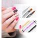 Sanwood Nail Pencil & Nail Art Brush - Double Head Strass Pen Holder for Cosmetics & DIY Nail Art - Buy Online on SooperMarket.com