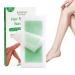 Lead wax strips for women - 20 pieces of hair removal growing papier sheets |Natural wax paper sheets durable washable hair removal device unisex for body arms legs facynde