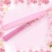 Mini Hair Straightener & Curler - Travel-Friendly Ceramic Plates in Green & Pink | Quick Styling & US Plug - Buy Online on SooperMarket.com