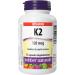 Webber Naturals Vitamin K2 120 mcg 75 Capsules MK-7 Formula Helps Support Bones Vegan - Buy Online on SooperMarket.com