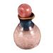 Amosfun 1 Set Aromatherapy Bottle Vinegar Dispenser Essential Oils Diffuser Fragrance Liquid Bottle Condiment Containers Ceramic Oil Dispenser Cruets Dispenser Ceramics Sake Bottle Spa 9.5X5.5cm Pink